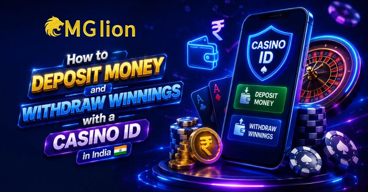 How to Deposit Money and Withdraw Winnings with a Casino ID in India
